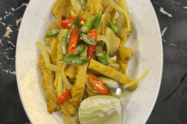 Perut Goreng Kunyit Jeliro